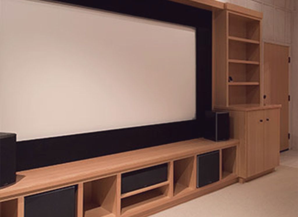 Crisp Fitted Furniture Home Cinema Unit