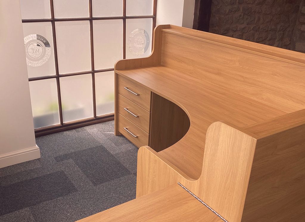 Crisp Fitted Furniture Home Office Desk